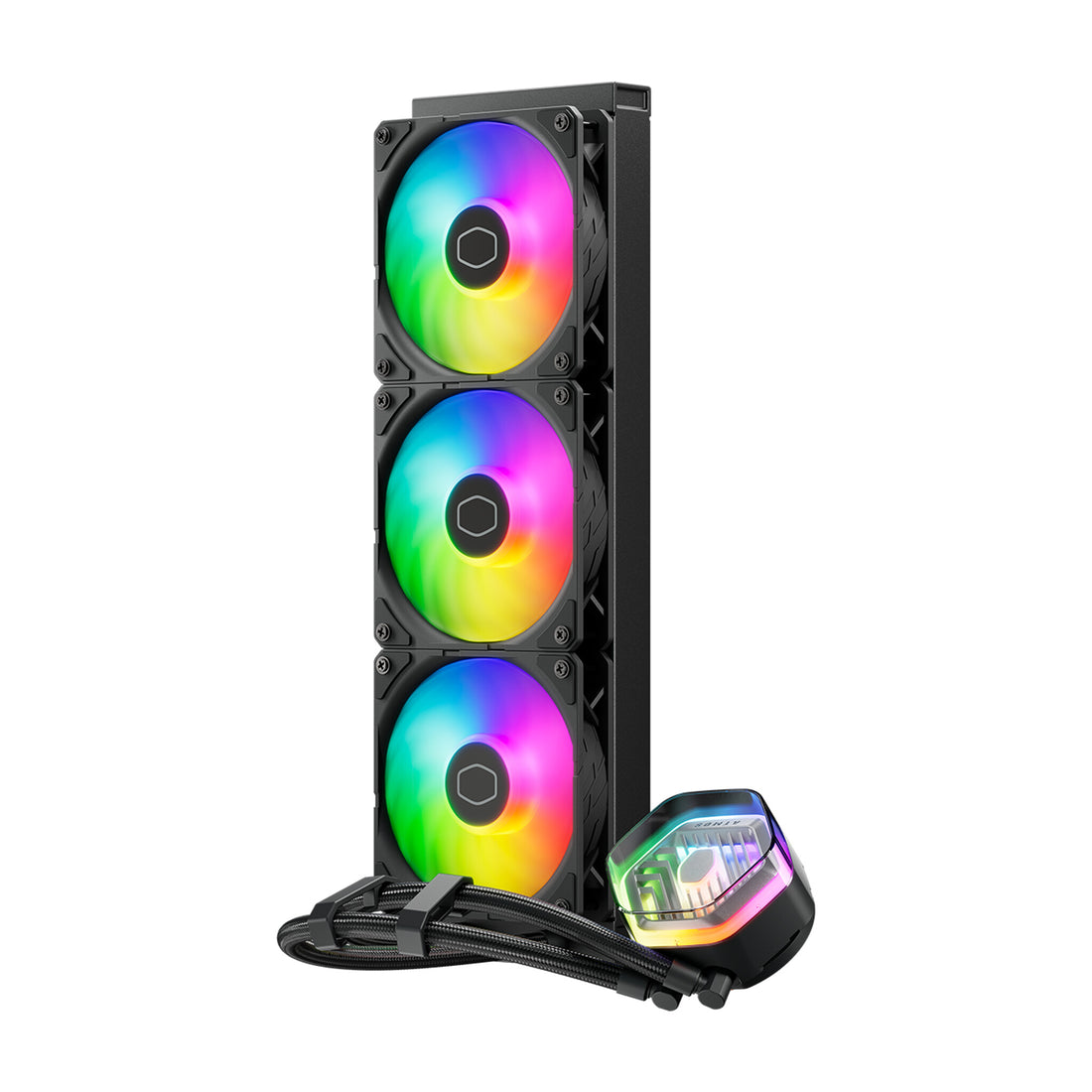 Cooler Master MasterLiquid 360 ATMOS Processor All-in-one liquid cooler 12 cm Black