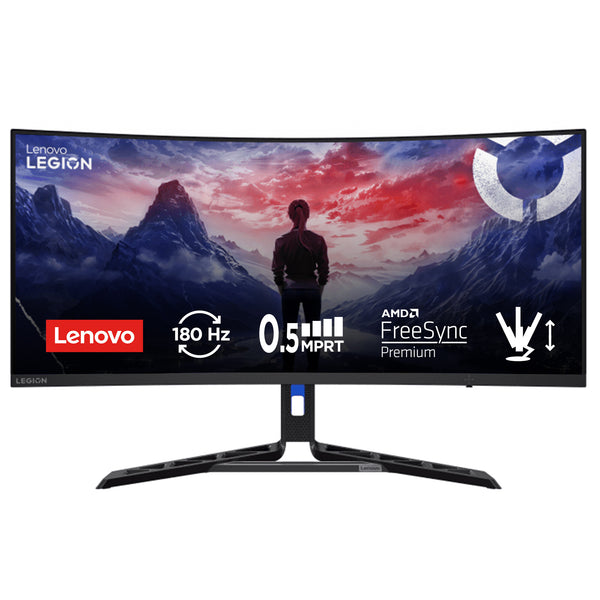 Lenovo Legion R34w-30 computer monitor 86.4 cm (34") 3440 x 1440 pixels Wide Quad HD LCD Black