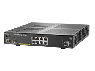 HPE Aruba Networking Aruba 2930F 8G PoE+ 2SFP+ Managed L3 Gigabit Ethernet (10/100/1000) Power over Ethernet (PoE) 1U Grey