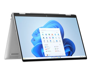 HP ENVY x360 16-ac0010na Intel Core Ultra 5 125U Hybrid (2-in-1) 40.6 cm (16") Touchscreen 2K 8 GB LPDDR5-SDRAM 512 GB SSD Wi-Fi 7 (802.11be) Windows 11 Home AI PC Silver
