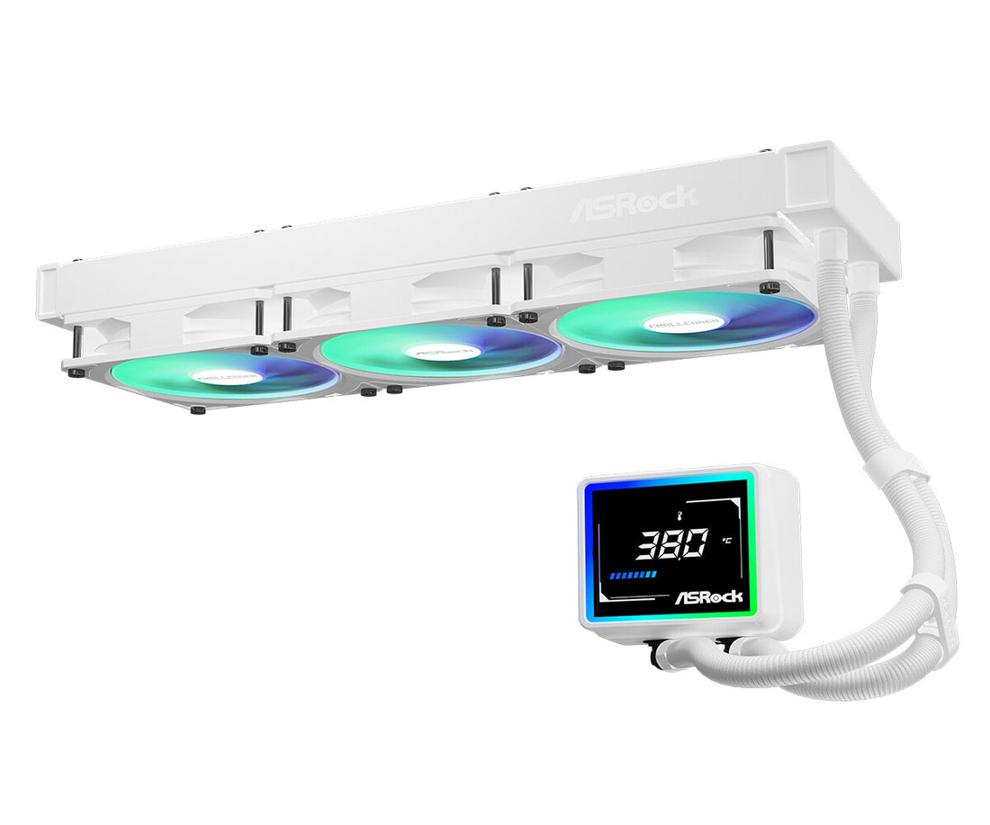 Asrock Challenger White 360 Digital Processor All-in-one liquid cooler 12 cm