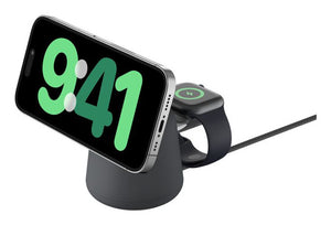 Belkin WIZ027MYH36 mobile device charger Watch, Headset, Smartphone Black USB Wireless charging Fast charging Indoor