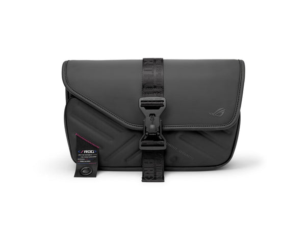 ASUS BC3004 ROG SLASH SLING BAG 4.0 Messenger case PU leather, Polyester Black
