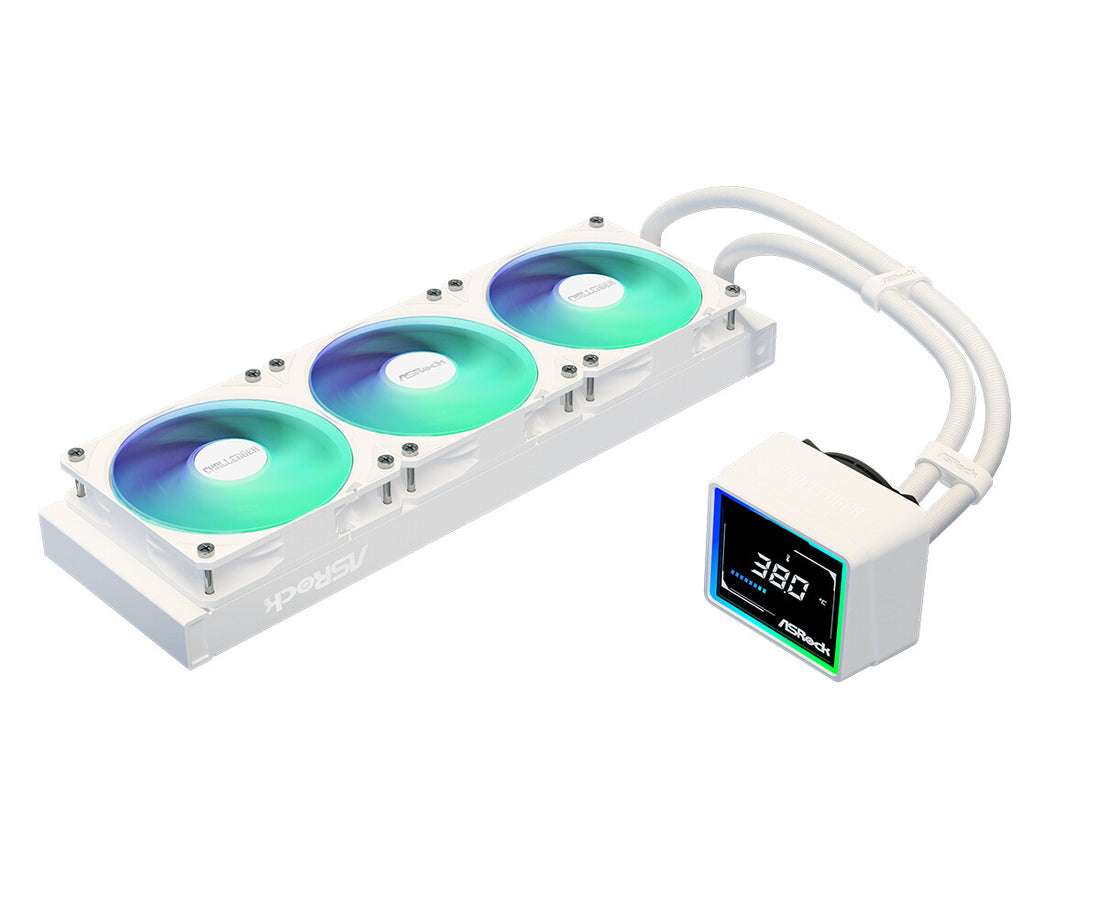 Asrock Challenger White 360 Digital Processor All-in-one liquid cooler 12 cm