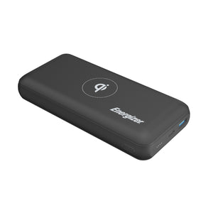 Energizer QE20007PQ power bank Lithium Polymer (LiPo) 20000 mAh Wireless charging Black