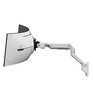 Ergotron HX Series HX ARM WITH VERY HEAVY DUTY PIVOT WALL (WHITE) FOR 1000R 57" MONITORS