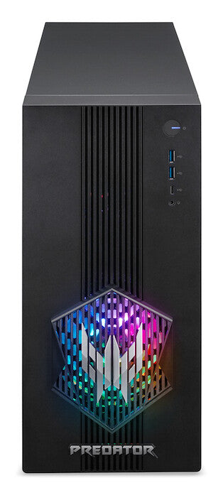 Acer Predator PO3-665 Intel Core i7-14700F 16GB RAM 512GB SSD RTX 5070 Windows 11 Home Gaming Desktop PC - Black
