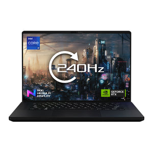 ASUS ROG Zephyrus M16 GU604VZ-N4004W Intel® Core™ i9 i9-13900H Laptop 40.6 cm (16") WQXGA 32 GB DDR5-SDRAM 1 TB SSD NVIDIA GeForce RTX 4080 Wi-Fi 6E (802.11ax) Windows 11 Home Black