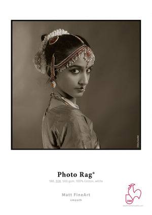 Hahnemühle Photo Rag Deckle Edge Art paper 25 sheets