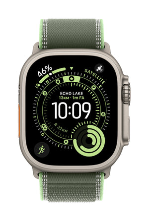Apple MFT54ZM/A smart wearable accessory Band Green Titanium, Polyester, Spandex, Nylon