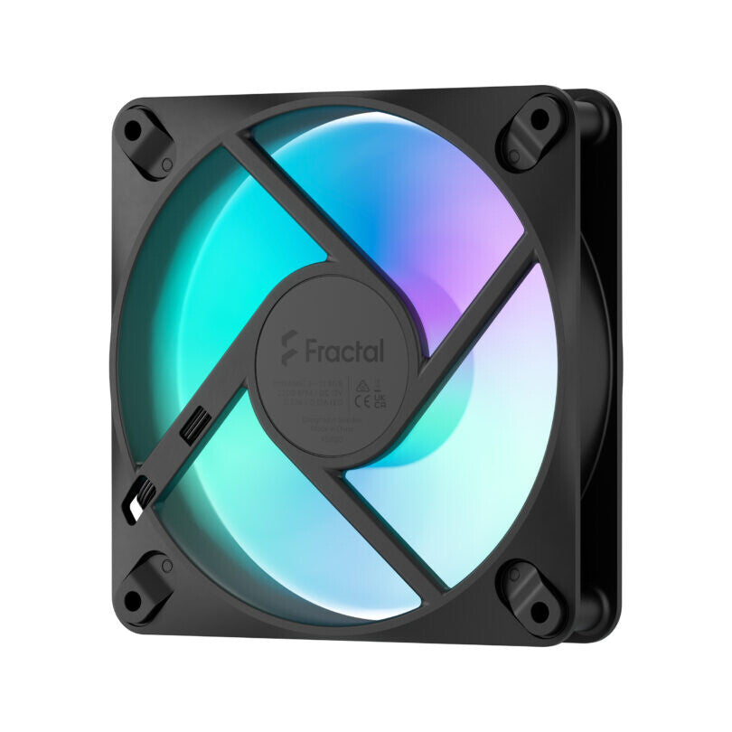 Fractal Design Dynamic 3 12 RGB 2200RPM 4 Pinos PWM Black