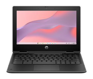 HP Fortis Flip G1i Chromebook Intel® N N150 29.5 cm (11.6") Touchscreen HD 8 GB LPDDR5x-SDRAM 64 GB eMMC Wi-Fi 6E (802.11ax) ChromeOS Black