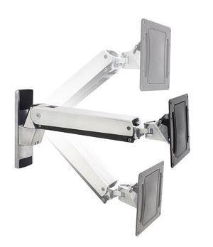 Ergotron Interactive Arm, VHD 152.4 cm (60") Wall Aluminium, Black