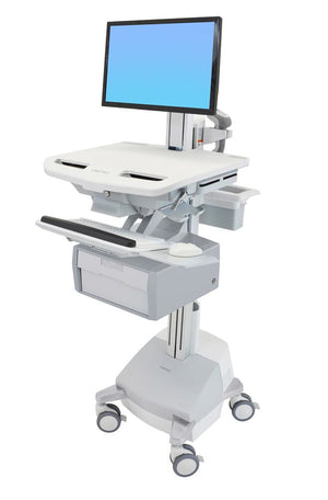 Ergotron StyleView White Flat panel Multimedia cart