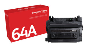 Everyday™ Black Toner by Xerox compatible with HP 64A (CC364A), Standard capacity