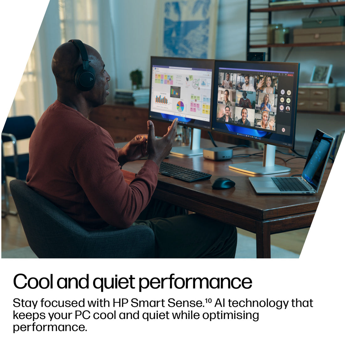 HP EliteBook 8 Flip G1i 13 AI PC Wolf Pro Security Edition Intel Core Ultra 7 255U Hybrid (2-in-1) 33.8 cm (13.3") Touchscreen WUXGA 64 GB LPDDR5x-SDRAM 1 TB SSD Wi-Fi 7 (802.11be) Windows 11 Pro Silver