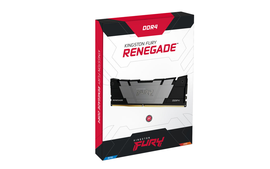 Kingston Technology FURY 32GB 3600MT/s DDR4 CL18 DIMM Renegade Black