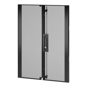 APC NetShelter SX 18U 600mm Wide Perforated Split Doors Black