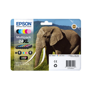 Epson Elephant 24 Claria Photo HD Multipack 6-colours Ink