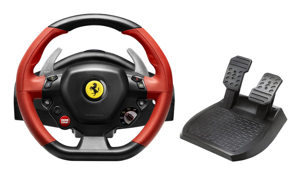 Thrustmaster Ferrari 458 Spider Black, Red USB Steering wheel + Pedals Xbox One