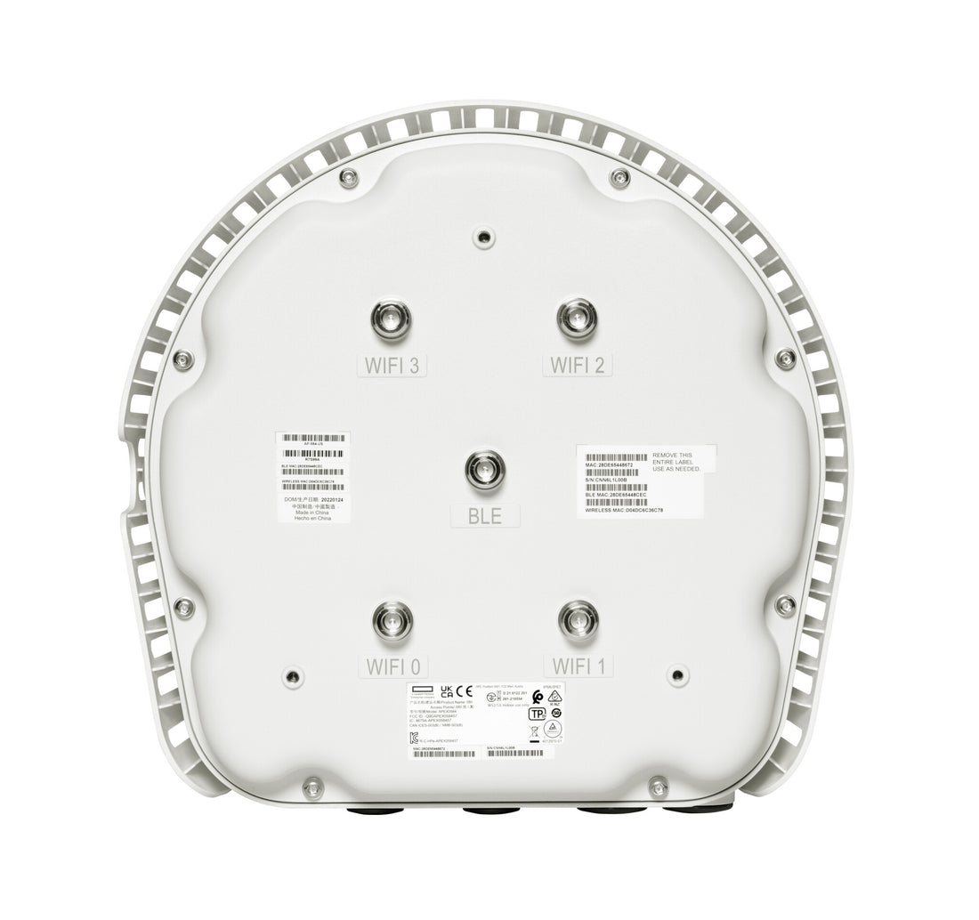HPE Aruba Networking AP-584 (RW) Dual Radio 4x4 802.11ax External Antennas Unified TAA Outdoor AP