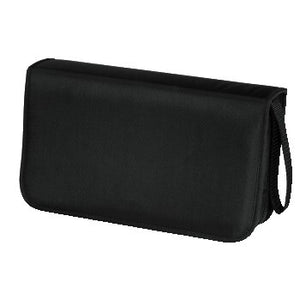 Hama CD Wallet Nylon 80, black 80 discs