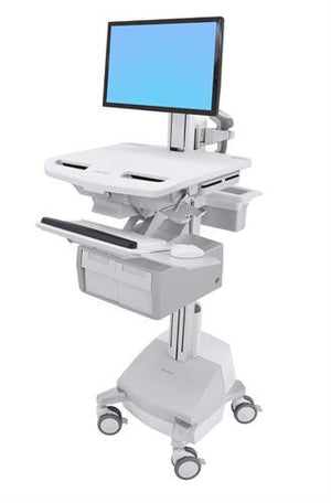 Ergotron StyleView White Flat panel Multimedia cart