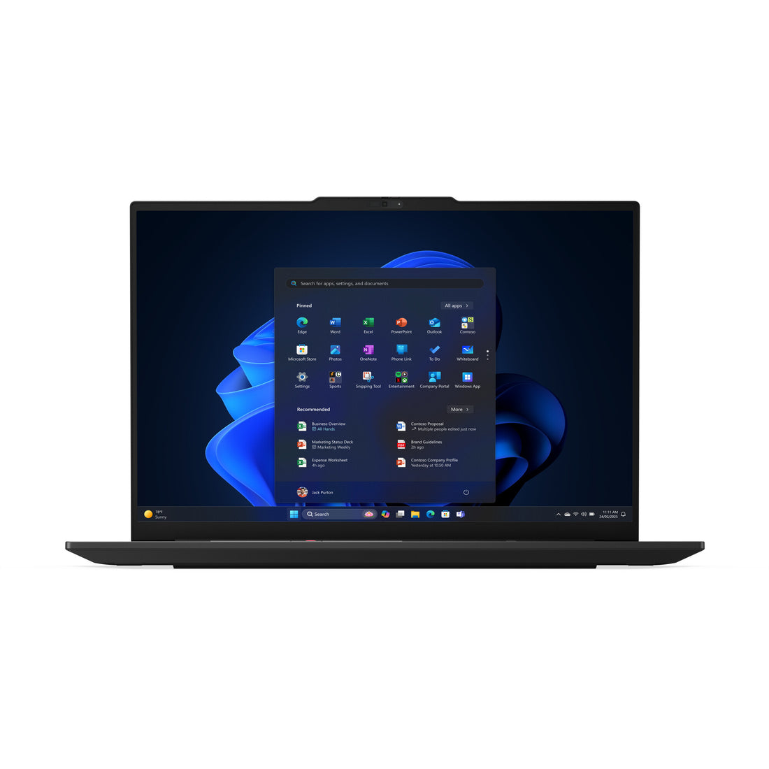 Lenovo ThinkPad E16 Gen 3 (Intel) Copilot+ PC Intel Core Ultra 5 228V Laptop 40.6 cm (16") WUXGA 32 GB LPDDR5x-SDRAM 512 GB SSD Wi-Fi 6E (802.11ax) Windows 11 Pro English Black