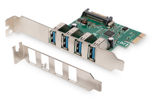 Digitus 4-Port USB 3.0 PCI Express Add-on Card