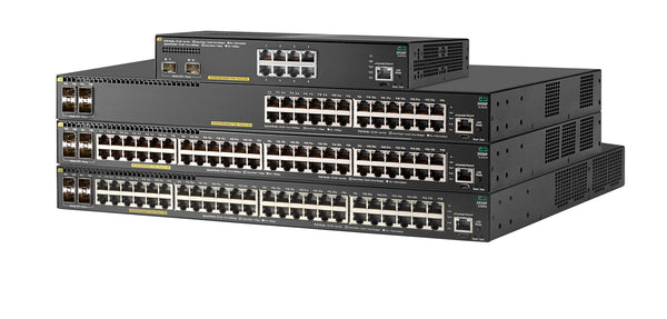 HPE Aruba Networking 2930F 24G PoE+ 4SFP+ TAA-compliant Switch