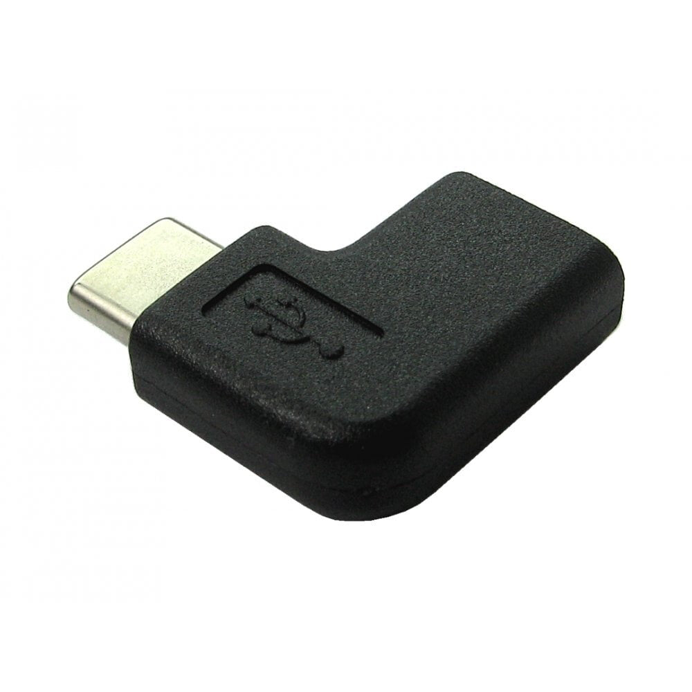 Cables Direct USB3C-MICROB90 cable gender changer USB Type C Micro USB Type B Black