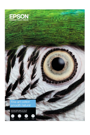 Epson Fine Art Cotton Smooth Natural II, A2 25 Sheets