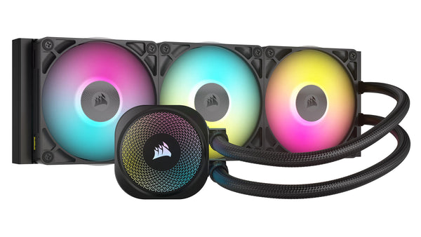 Corsair iCUE LINK TITAN RX RGB Processor All-in-one liquid cooler 12 cm Black 1 pc(s)