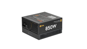 VIDA 850W Heracles Black ATX 3.1 Gaming PSU, 80+ Bronze, 14cm Ultra-Quiet FDM Fan, Flat Black Cables, PCIe 5.1, Power Lead Not Included power supply unit 24-pin ATX