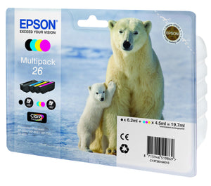 Epson Polar bear 26 Claria Premium Multipack 4-colours Ink