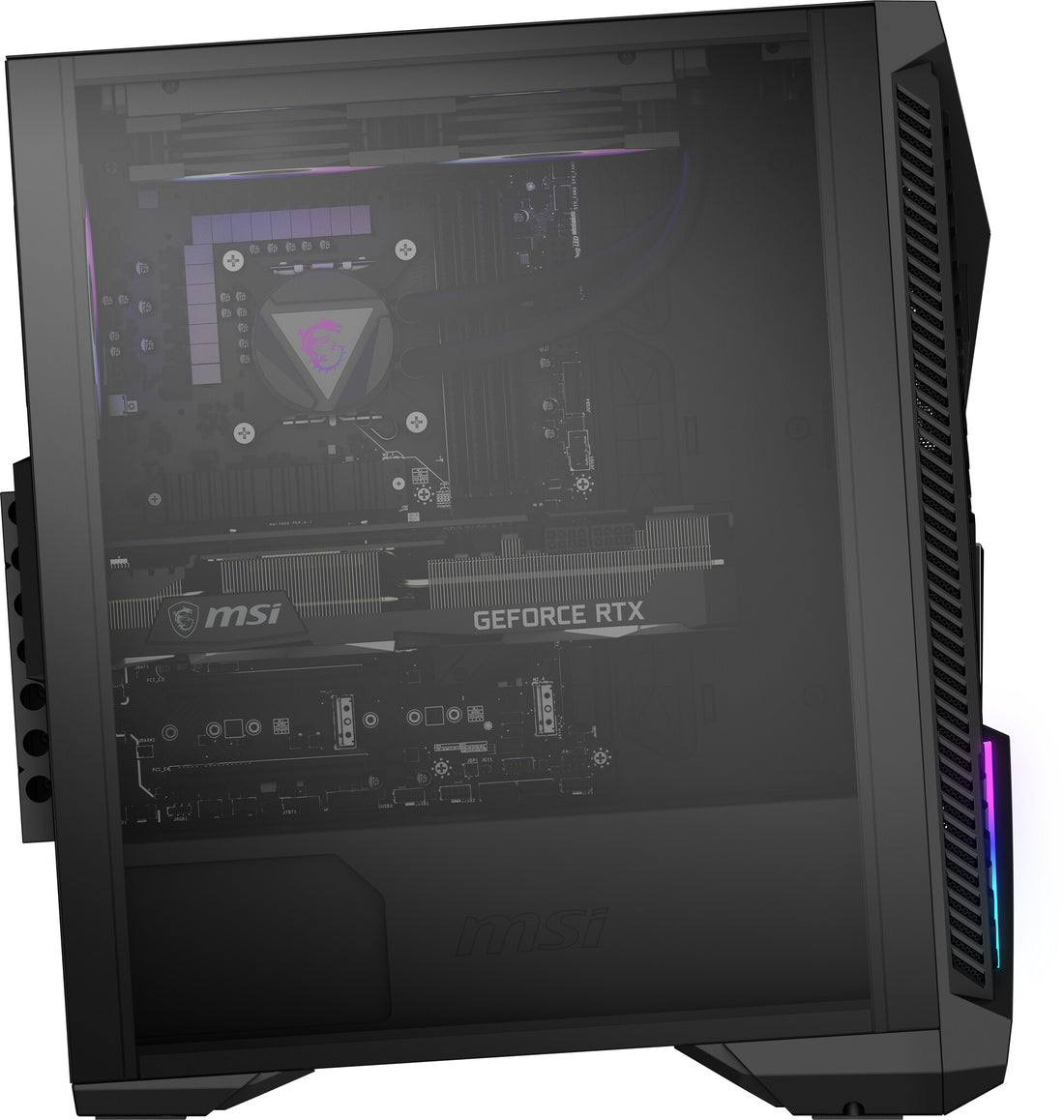 MSI MPG Infinite X2 13FNUE-082UK Intel® Core™ i7 i7-13700KF 16 GB DDR5-SDRAM 2 TB SSD NVIDIA GeForce RTX 4070 Ti Windows 11 Home Desktop PC Black