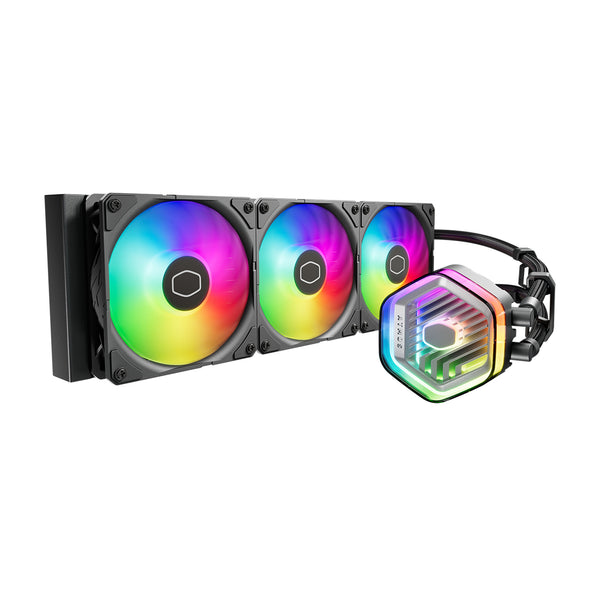 Cooler Master MasterLiquid 360 ATMOS Processor All-in-one liquid cooler 12 cm Black