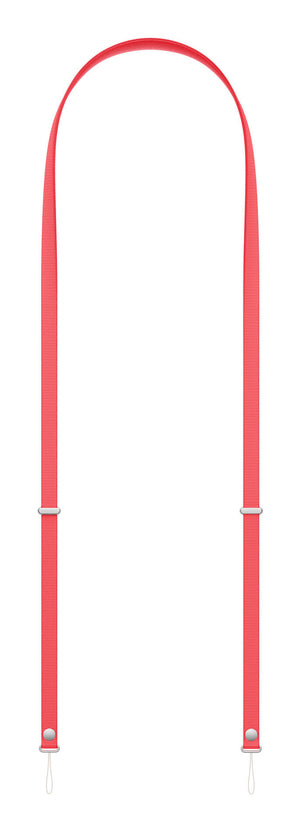 Apple Crossbody Strap - Bright Guava