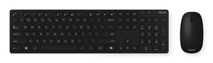 ASUS W5000 +MOUSE/BK keyboard Mouse included Office RF Wireless QWERTY UK English Black