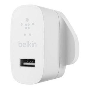 Belkin WCA002MYWH mobile device charger Universal White AC Indoor