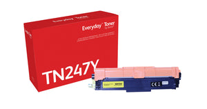 Everyday™ Yellow Toner by Xerox compatible with Brother TN247Y, High capacity
