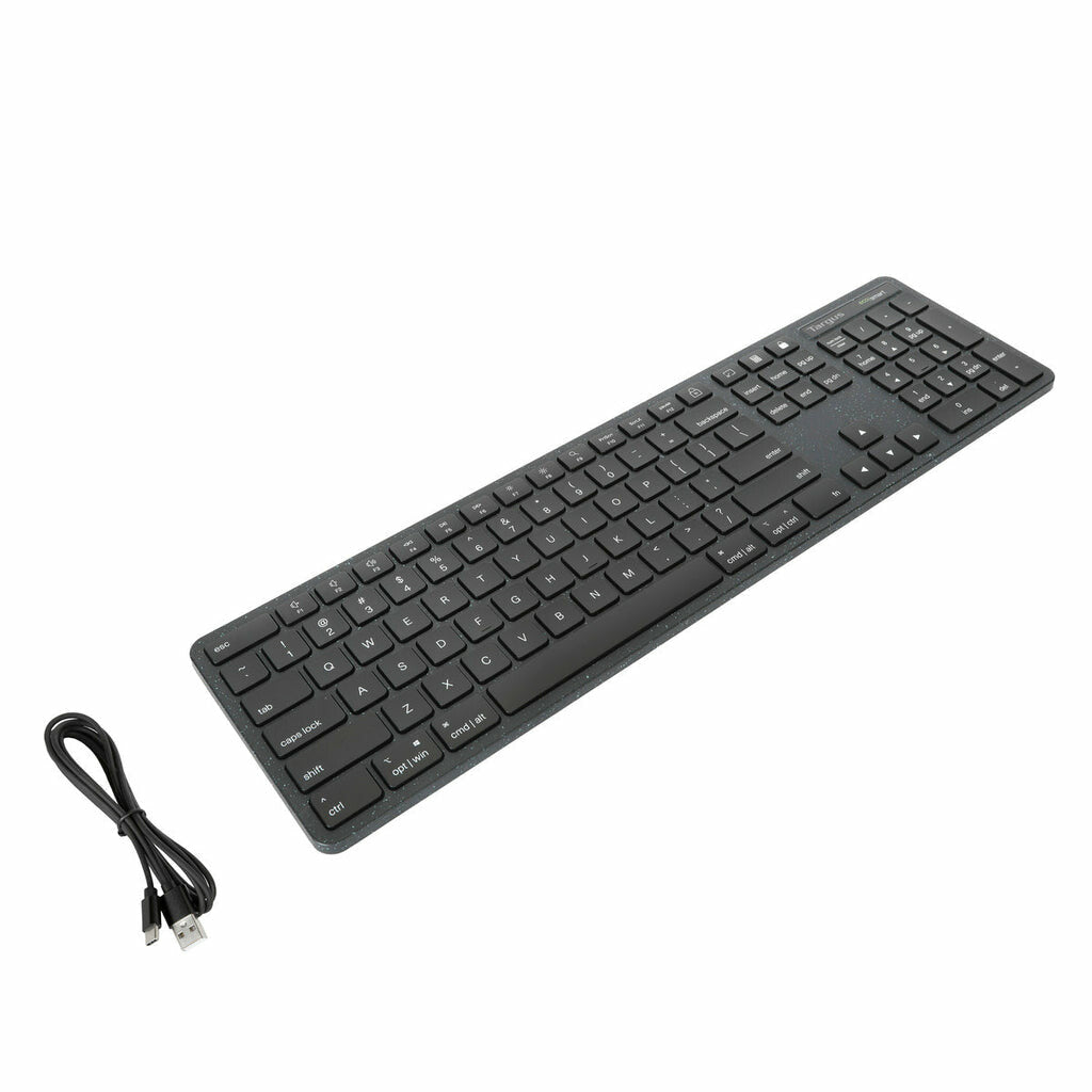 Targus EcoSmart AKB874UK keyboard Universal USB QWERTY UK English Black