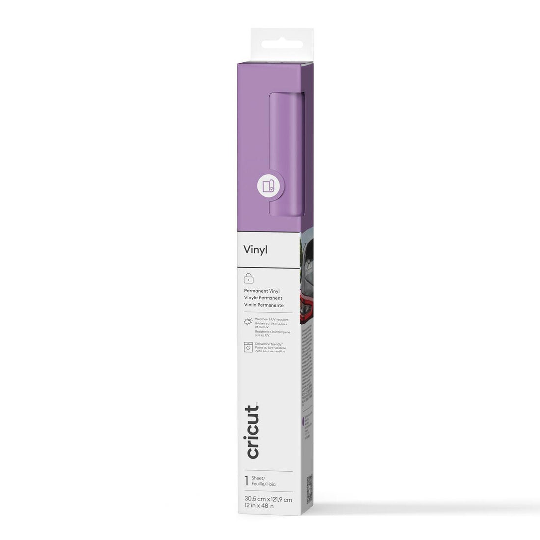 Cricut Permanent Vinyl (12 in x 48 in) Butter Yellow, Eucalyptus, Lilac