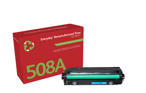 Everyday™ Cyan Remanufactured Toner by Xerox compatible with HP 508A (CF361A), Standard capacity