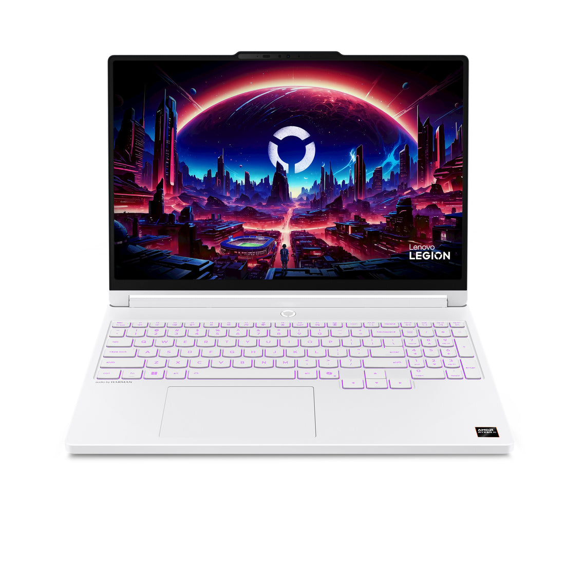 Lenovo Legion 5 15AGP11 Copilot+ PC AMD Ryzen AI 7 PRO 450 Laptop 38.9 cm (15.3") WQXGA 16 GB DDR5-SDRAM 512 GB SSD NVIDIA® GeForce RTX™ 5050 Wi-Fi 7 (802.11be) Windows 11 Home English White