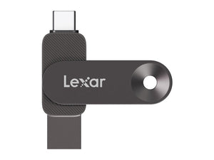Lexar JumpDrive D500 Dual USB USB flash drive 256 GB USB Type-C/USB Type-A 3.2 Gen 1 (3.1 Gen 1) Black