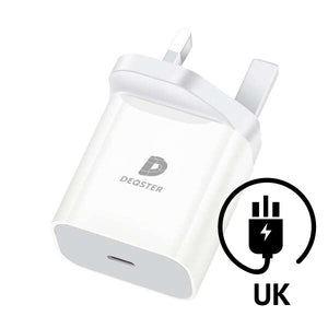 DEQSTER 60-2000140 mobile device charger Universal White AC Fast charging Indoor