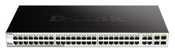 D-Link 48-Port Gigabit Smart Managed Switch with 4 Combo 1000BASE-T/SFP ports