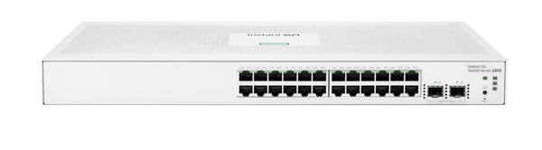 HPE Aruba Networking Networking Instant On Switch 24p Gigabit 2p SFP 1830