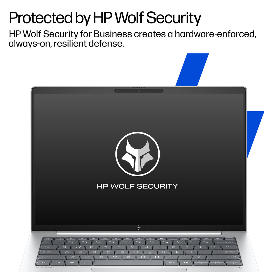 HP EliteBook 8 G1i 16 Next Gen AI PC Wolf Pro Security Edition Copilot+ PC Intel Core Ultra 7 268V Laptop 40.6 cm (16") 2.5K 32 GB LPDDR5x-SDRAM 2 TB SSD Wi-Fi 7 (802.11be) Windows 11 Pro Silver